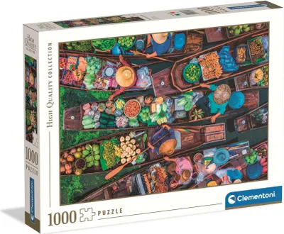 Obrázek produktu pro CLE puzzle 1000 HQ Thajský plovoucí trh 39882