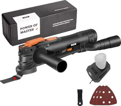 Obrázek produktu pro Oscilační multifunkční nářadí, akumulátorové provedení, nastavitelné rychlosti, XZJ012