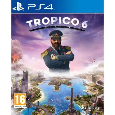 Zdjęcie produktu dla PLAION Tropico 6, PlayStation 4, Tryb multiplayer, Powyżej 13 lat