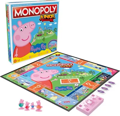 Obrázek produktu pro Hasbro monopoly junior Prasátko Peppa