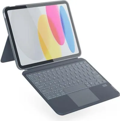 Image de Clavier rétroéclairé Epico avec étui pour iPad Pro 11"/iPad Air 10.9"/10.9" M1/M2/M3 - HU
