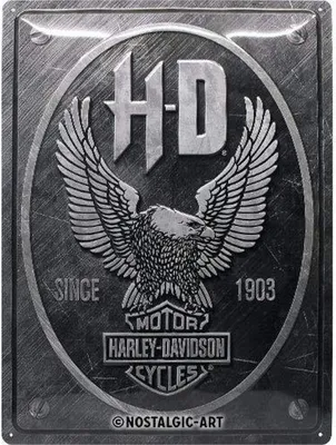 Produktbild von Nostalgic-Art - Blechschild 30 x 40 cm - Harley-Davidson - Metal Eagle