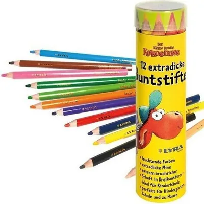 Produktbild von Der kleine Drache Kokosnuss Buntstifte