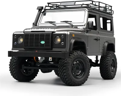 Produktbild von MNRC MN98 MN99S Verbesserte Version 1/12 2.4G 4WD RC-Auto für Land Rover Rock Crawler Offroad-Kletterwagen LED-Licht Fahrzeuge Spielzeug, Schwarz