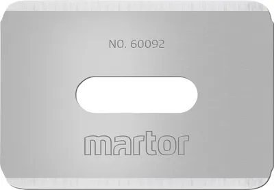 Produktbild von MARTOR 10 x INDUSTRIEKLINGE, Ersatzklingen Cuttermesser, Sicherheitsmesser, 18,5 mm, Scharf, Im Spender, 4-fach Nutzbar, NR. 60092