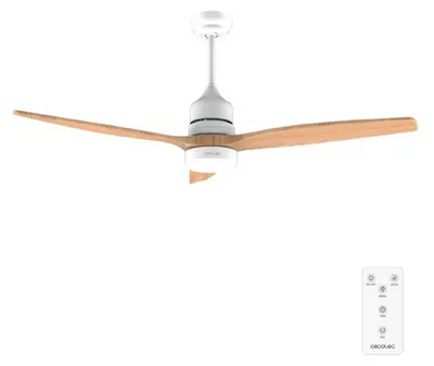 Zdjęcie produktu dla Cecotec EnergySilence Aero 5230, Wentylator domowy z łopatkami, Drewno, Sufit, 132 cm, 8 h, Prąd przemienny