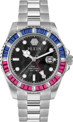 Immagine prodotto di Philipp Plein Orologio unisex GMT-I Challenger Baguettes