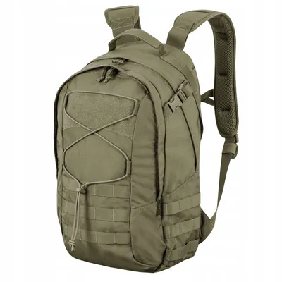 Produktbild von EDC Rucksack 21L Helikon-Tex Cordura 500D Outdoor Bushcraft Trekking Wandern MOLLE System bequem robust Herren - Adaptive Green