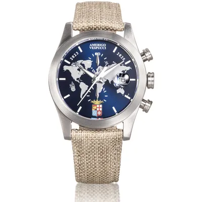 Obrázek produktu pro Locman - 0618A02S-00AMVETJ - Náramek - Pánské - Quartzové - Amerigo Vespucci Island Chrono
