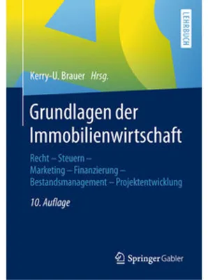 Obrázek produktu pro Grundlagen der Immobilienwirtschaft