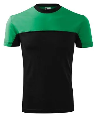 Zdjęcie produktu dla Malfini - T-shirt męski "Colormix" PP12426 (XXL) (czarny/zielony)