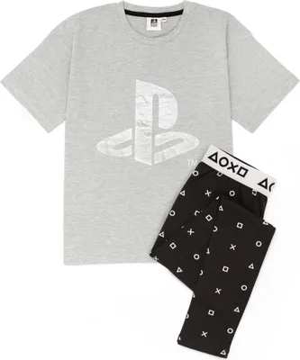 Image de PlayStation - Pyjama pour fille NS6604 (140) (gris/noir)
