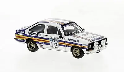 Produktbild von Brekina PKW Ford Escort RS 1800 12 v. Pentti Airikkala, 4.Platz RAC-Rallye ´81 1