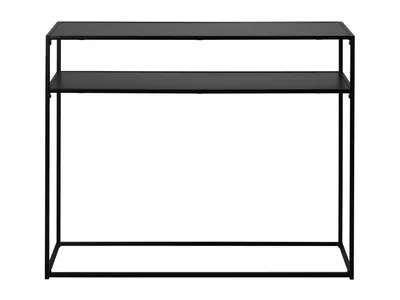Produktbild von LIVARNO home Konsole im modernen Industrie-Design 2 Ablagen Regal Schwarz NEU