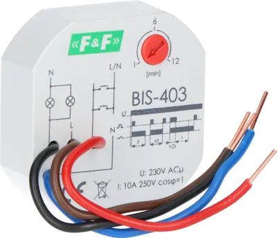 Produktbild von BIS-403 Unterputz-Bistabiles Relais mit Timer