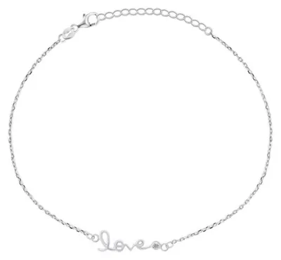 Immagine prodotto di Bracciale romantico in argento Love BRC66W