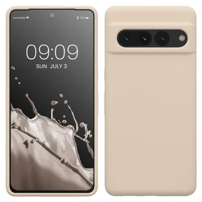 Produktbild von kwmobile Handyhülle für Google Pixel 7 Pro Hülle, für Pixel 7 Pro Case - Hülle Silikon - kabelloses Laden - Creme