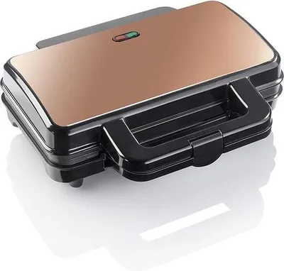 Produktbild von Geschirrgrillgerät - Sandwich - Grillgerät - Tostigerät - 2-in-1 Grillgerät