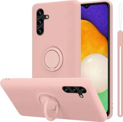 Produktbild von Cadorabo Hülle für Samsung Galaxy A13 5G Schutz Hülle in Rosa Handyhülle TPU Etui Case Cover