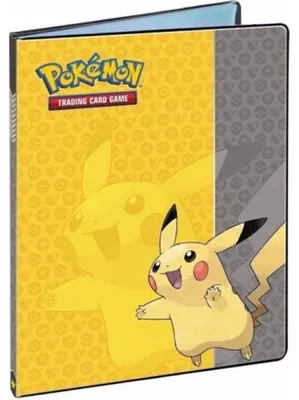 Image de Portfolio pokemon a5 : pikachu - 80 cartes - range cartes - ultra pro - cartes a collectionner