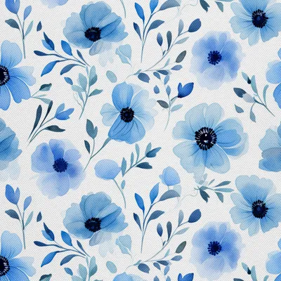 Image de OUTDOOR DECOSTOFFE OXFORD - Blumen - DX2902