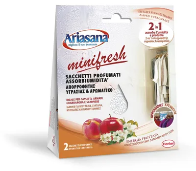 Obrázek produktu pro Ariasana 814410, Absorbér (náplň), Pohlcovač vlhkosti, Vícebarevný, 2 m², 1 měsíc/ů, 2 kusů