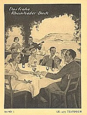 Produktbild von FROHE RHEINLIED: Das frohe Rheinlieder-Buch