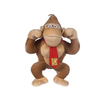 Zdjęcie produktu dla SUPER MARIO BAJKA MASKOTKA OSIOŁ KONG PLUSZOWA ZABAWKA GORYL - 25 cm