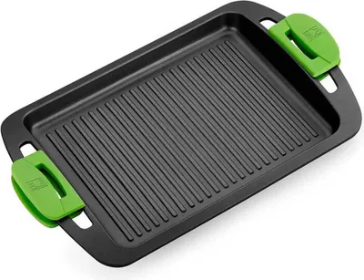 Produktbild von BRA Prior | Grillplatte, 40 cm, Aluminiumguss mit Antihaftbeschichtung, für alle Herdarten inklusive Induktion geeignet