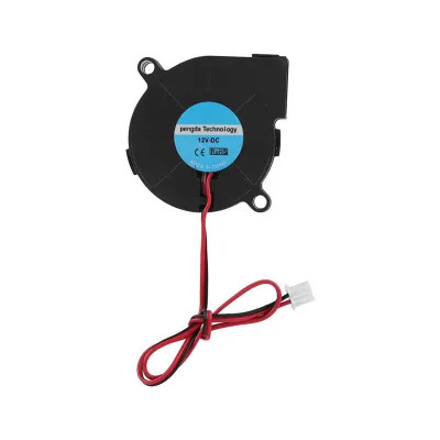 Image de Ventilateur turbo 5015 DC 50 × 50 × 15 mm pour imprimante 3D – Accessoires de bricolage (12 V)
