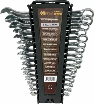 Immagine prodotto di Set di chiavi combinate 6-24 mm 16 pezzi