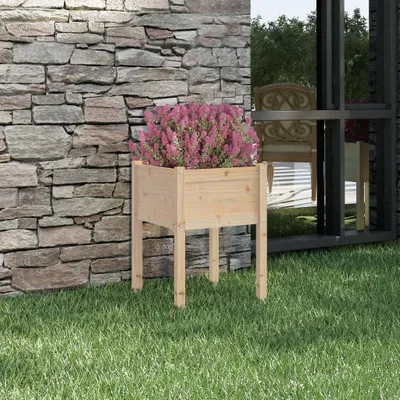 Obrázek produktu pro Maison Exclusive - květináč 50x50x70 cm z masivního borového dřeva