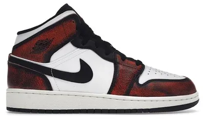 Obrázok produktu pre Jordan 1 Mid Wear-Away Chicago (GS) - veľkosť EU 36