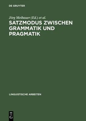 Immagine prodotto di Satzmodus zwischen Grammatik und Pragmatik