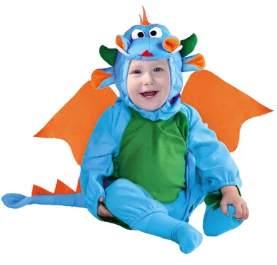 Produktbild von Drachen Kostüm für Babys, Größe:86/92