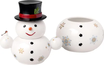 Produktbild von Villeroy & Boch Dose Schneemann BHT 18x31x20.50 cm bunt