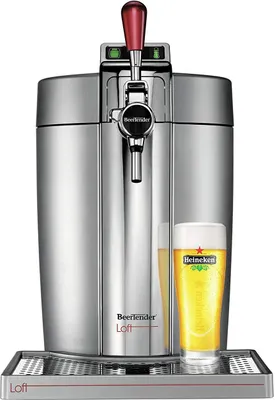 Produktbild von Krups VB700E LOFT Bierzapfanlage, 5 l Fassinhalt, FÃ1/4llstandsanzeige, Temperaturanzeige