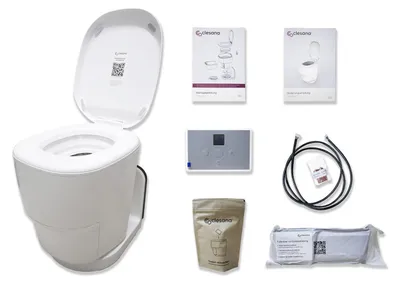 Immagine prodotto di WC senz'acqua Clesana C1 con adattatore a L
