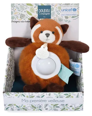Immagine prodotto di DOUDOU Unicef Luce notturna Panda rosso 15 cm