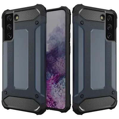 Obrázek produktu pro Hybridní Pancéřové Pouzdro Pro Samsung Galaxy S23 Ultra Armoured Hybrid Case Blue