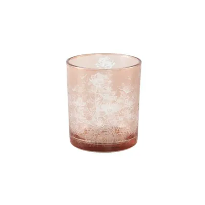 Produktbild von Kerzenhalter aus Glas CENAR PINK, rosa
