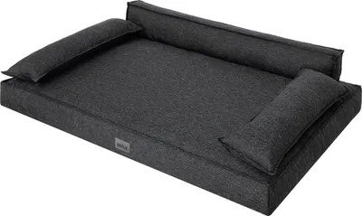 Produktbild von Hundebett "Doggy Champion" L: 78x54 cm | Hundematratze, Hundecouch, für kleine und große Hunde, Hundekissen, Hundekorb | Doggy