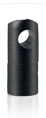 Immagine prodotto di Supporto Cavo Metallo Nero 15X30Mm