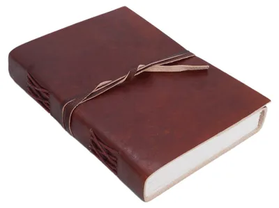Produktbild von Lederbuch 100 Seiten Tagebuch Notizbuch