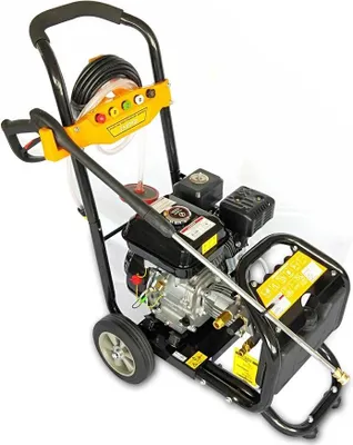 Produktbild von Hochdruckreiniger - Benzinbetrieben - Leistung 7,5 PS - Manueller Start - Fördermenge 8,5 l/min - Reinigungsmitteltank 2 l - Aluminium/Eisen/Kunststoff