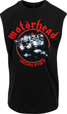 Produktbild von Motörhead Tank-Top Herren Iron Fist schwarz Band-Merch, Bands 100% Baumwolle S