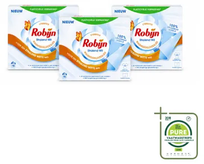 Produktbild von 3 x Robijn Classics Wasmiddelstrepen Stralend Wit - Großpackung - 3 Stücke