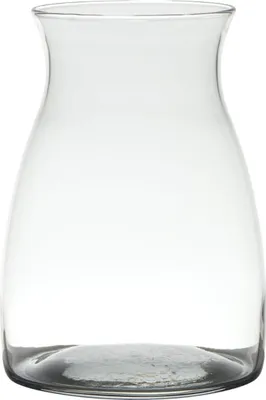 Produktbild von INNA-Glas Glas Blumen Vase Maisie, klar, 20 cm, Ø 14 cm - Vase transparent