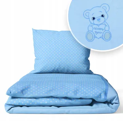 Immagine prodotto di Set Biancheria da Letto per Lettino 90 × 120 cm + Federa 40 × 60 cm – 100% Cotone per Neonato e Bambino