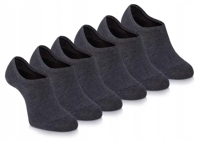 Image de Pako Jeans Chaussettes basses homme coton graphite 40-45